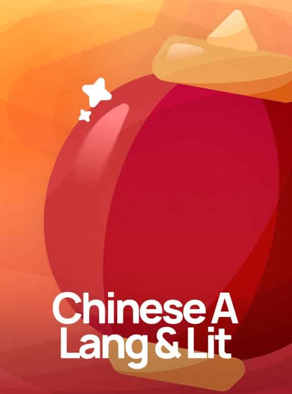 Chinese Language A: Language And Literature