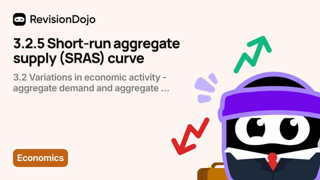 3.2.5 Short-run aggregate supply (SRAS) curve video thumbnail