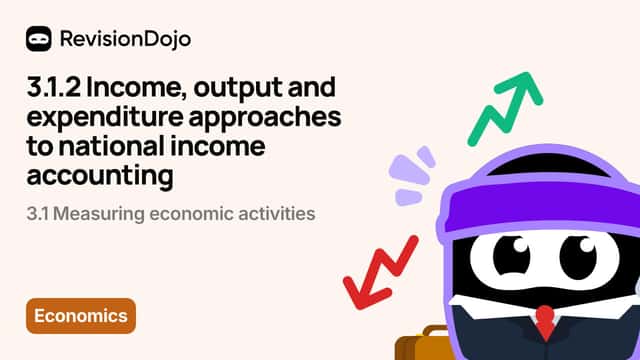 3.1.2 Income, output and expenditure approaches to national income accounting (Part 2) video thumbnail