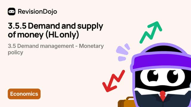 3.5.5 Demand and supply of money (HL only) video thumbnail