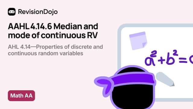 AAHL 4.14.6 Median and mode of continuous RV video thumbnail