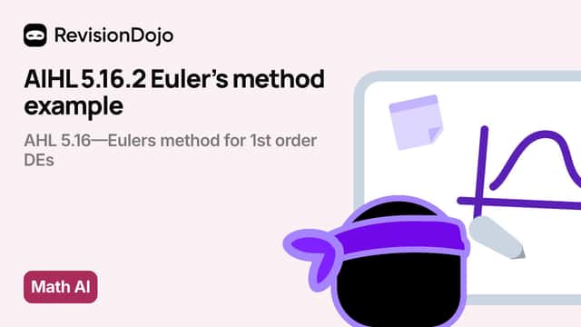 AIHL 5.16.2 Euler's method example video thumbnail