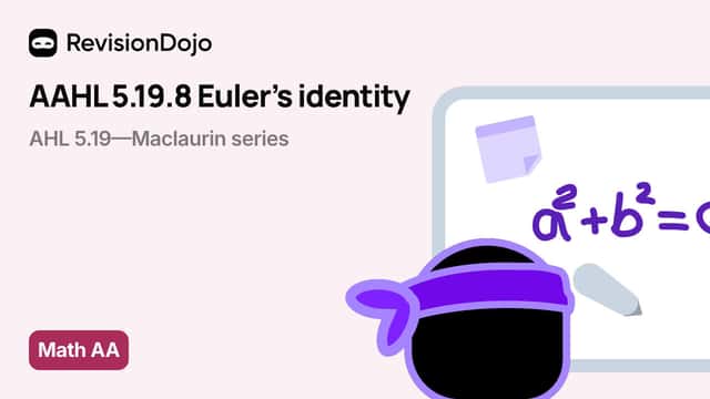 AAHL 5.19.8 Euler's identity video thumbnail
