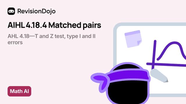AIHL 4.18.4 Matched pairs video thumbnail