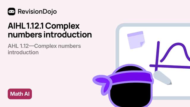 AIHL 1.12.1 Complex numbers introduction video thumbnail