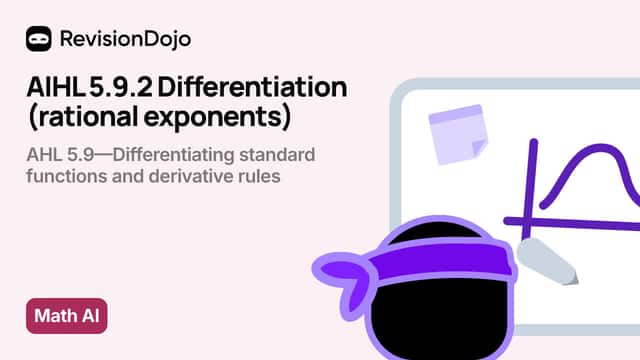 AIHL 5.9.2 Differentiation (rational exponents) video thumbnail