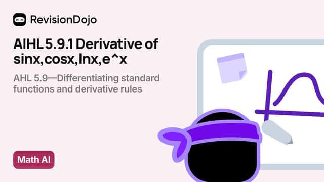 AIHL 5.9.1 Derivative of sinx,cosx,lnx,e^x video thumbnail