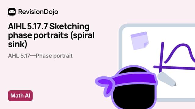 AIHL 5.17.7 Sketching phase portraits (spiral sink) video thumbnail