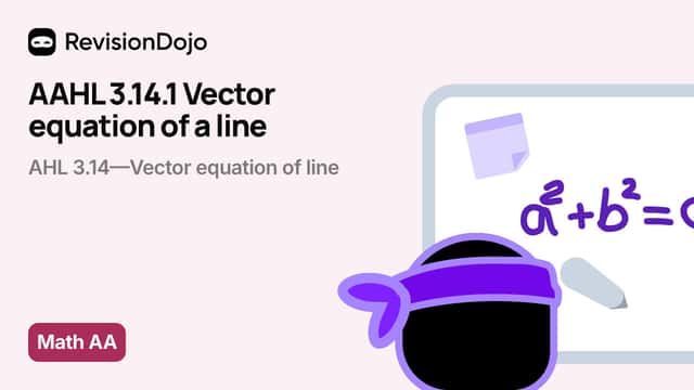 AAHL 3.14.1 Vector equation of a line video thumbnail