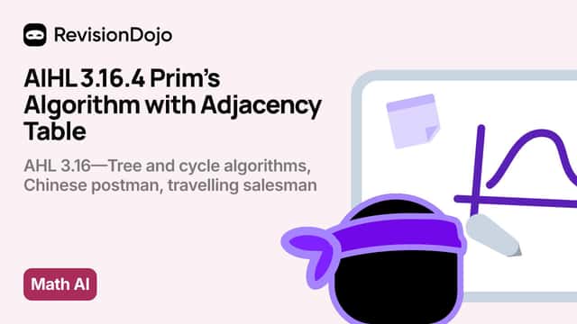 AIHL 3.16.4 Prim's Algorithm with Adjacency Table video thumbnail