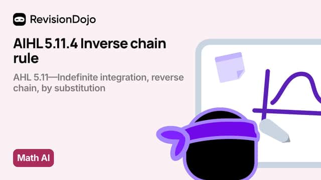 AIHL 5.11.4 Inverse chain rule video thumbnail