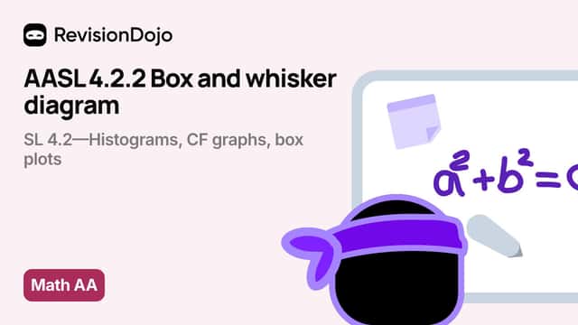 AASL 4.2.2 Box and whisker diagram video thumbnail