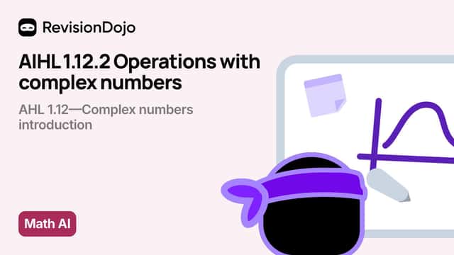 AIHL 1.12.2 Operations with complex numbers video thumbnail