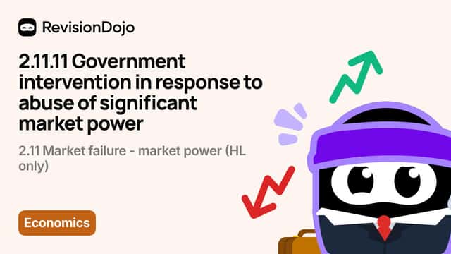 2.11.11 Government intervention in response to abuse of significant market power video thumbnail