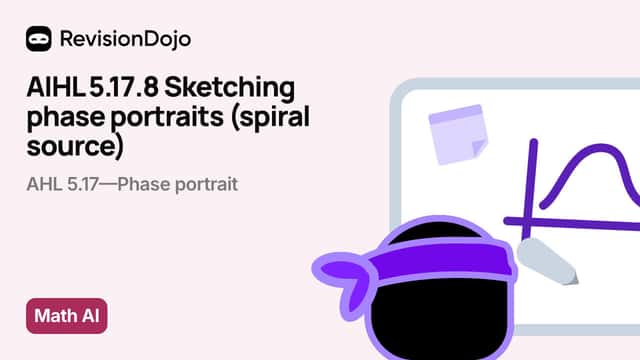 AIHL 5.17.8 Sketching phase portraits (spiral source) video thumbnail