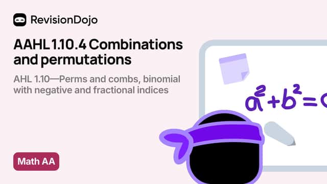 AAHL 1.10.4 Combinations and permutations video thumbnail