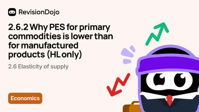 2.6.2 Why PES for primary commodities is lower than for manufactured products (HL only) video thumbnail