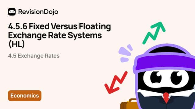 4.5.6 Fixed Versus Floating Exchange Rate Systems (HL) video thumbnail