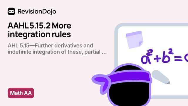 AAHL 5.15.2 More integration rules video thumbnail