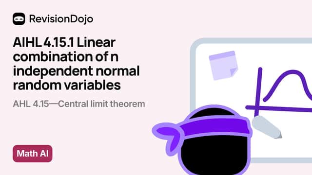 AIHL 4.15.1 Linear combination of n independent normal random variables video thumbnail