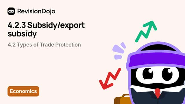 4.2.3 Subsidy/export subsidy video thumbnail