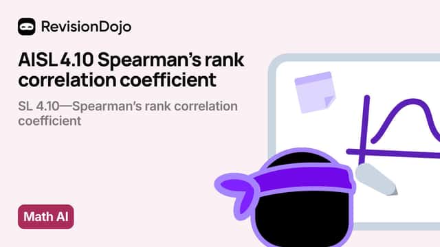 AISL 4.10 Spearman's rank correlation coefficient video thumbnail