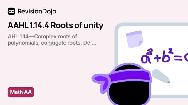 AAHL 1.14.4 Roots of unity video thumbnail