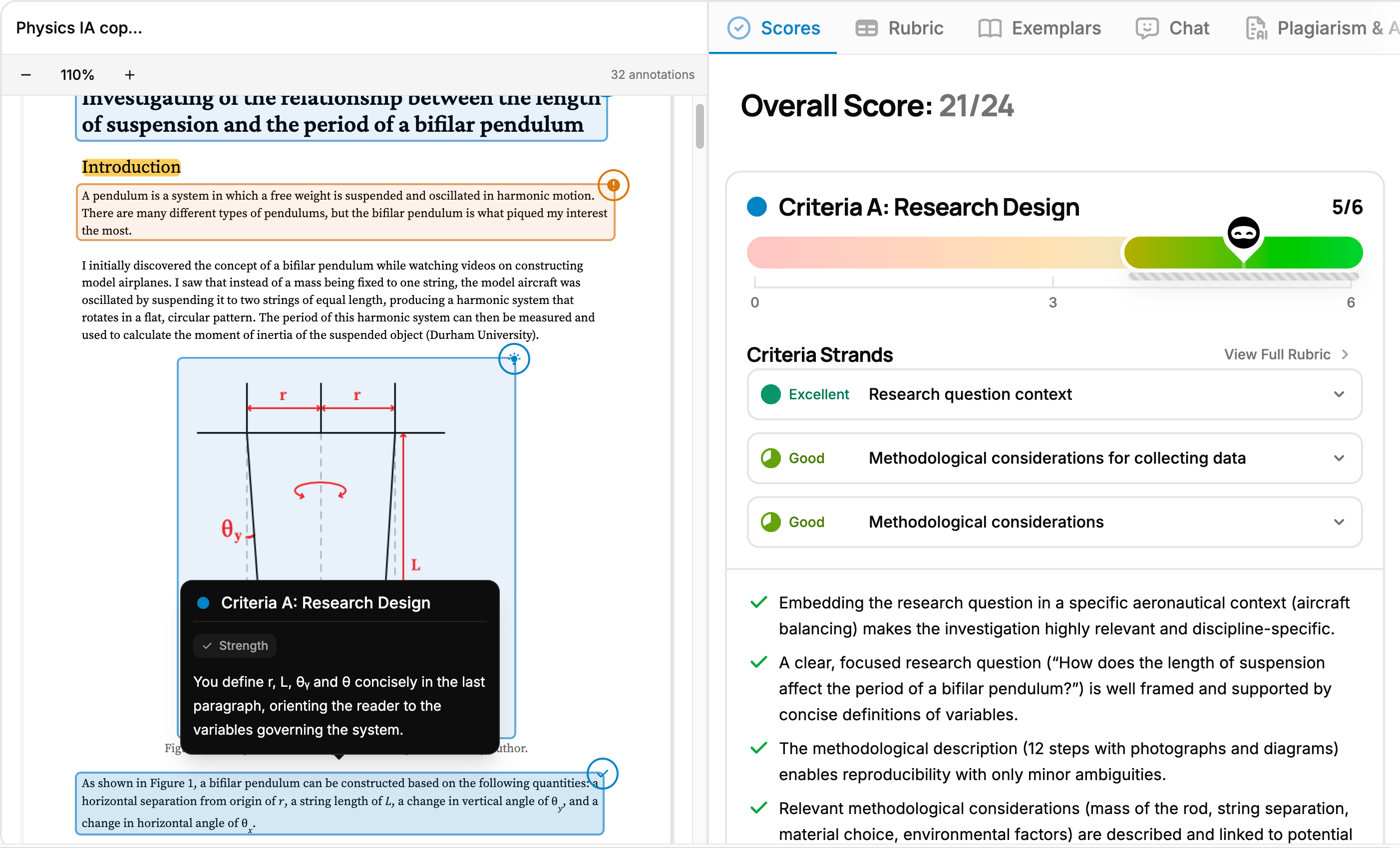 RevisionDojo IB IA/TOK/EE Grader