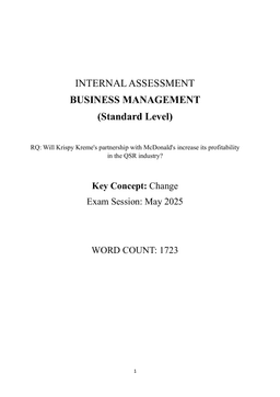 Will Krispy Kreme's partnership with McDonald's increase its profitability in the QSR industry?