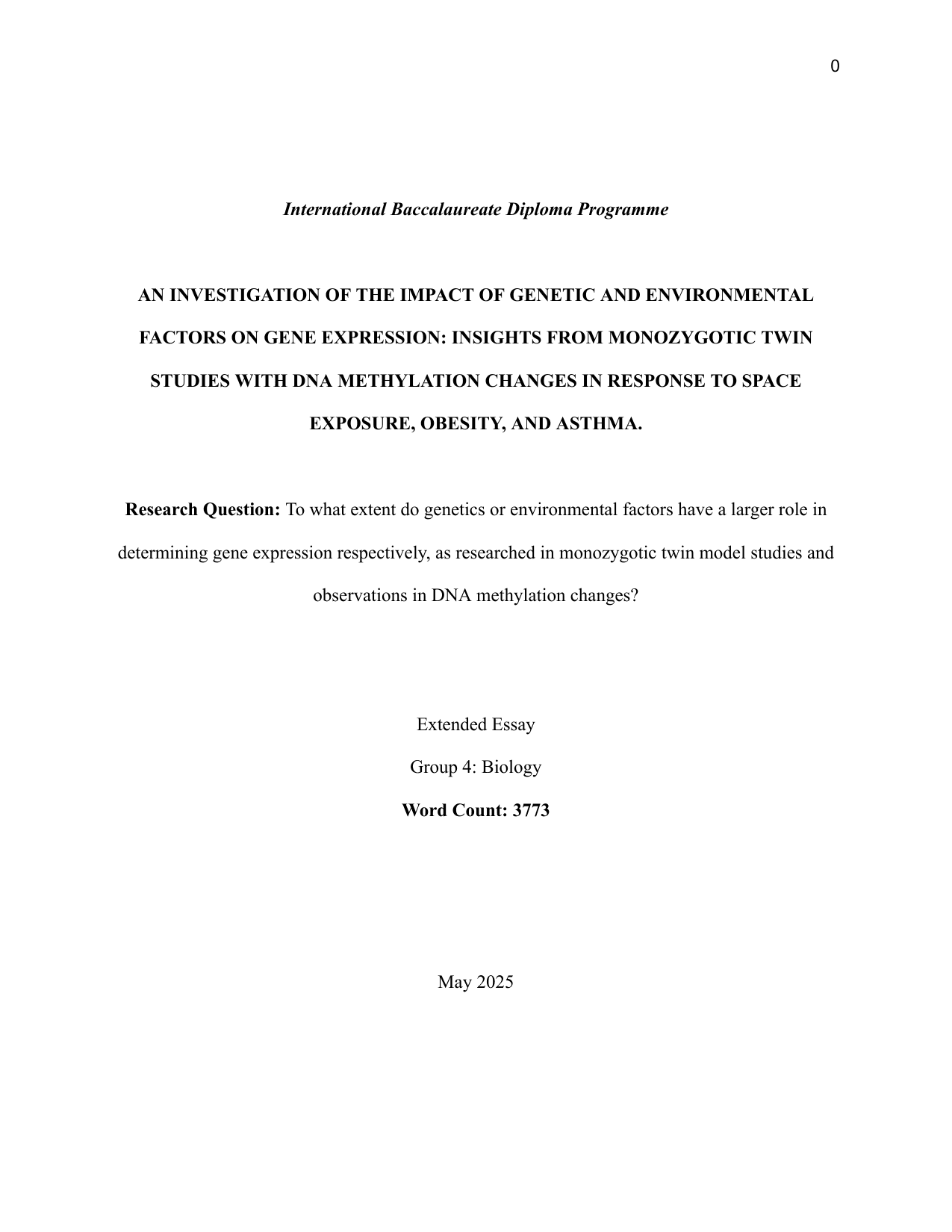 To what extent do genetics or environmental factors have a larger role in determining gene expression respectively, as researched in monozygotic twin model studies and observations in DNA methylation changes?