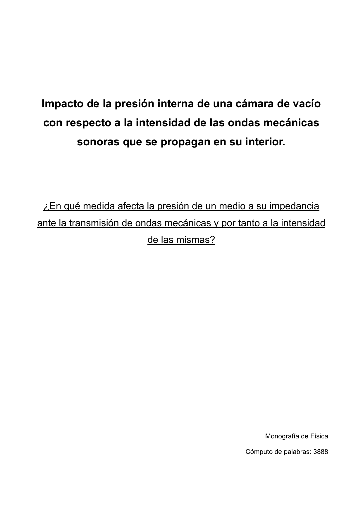 ¿En qué medida afecta la presión de un medio a su impedancia ante la transmisión de ondas mecánicas y por tanto a la intensidad de las mismas?