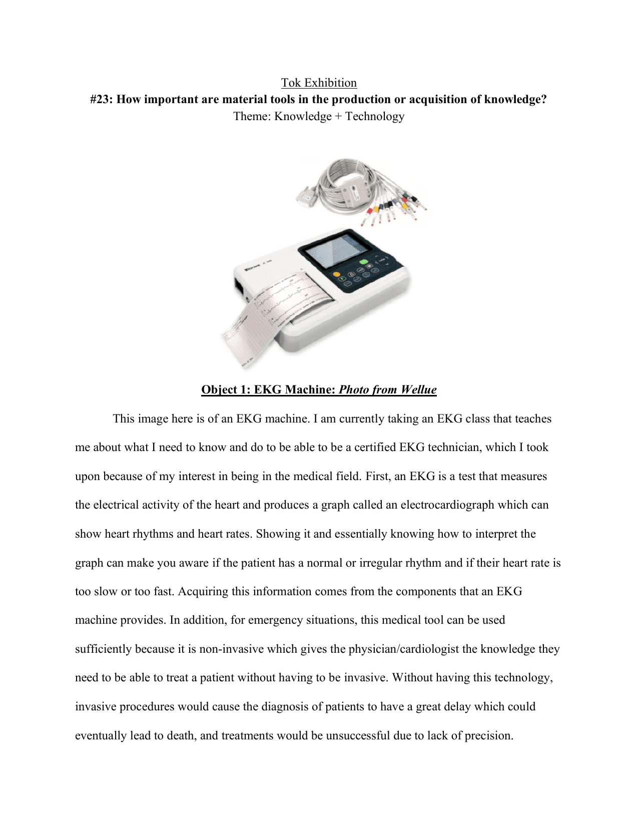 Coursework Exemplar