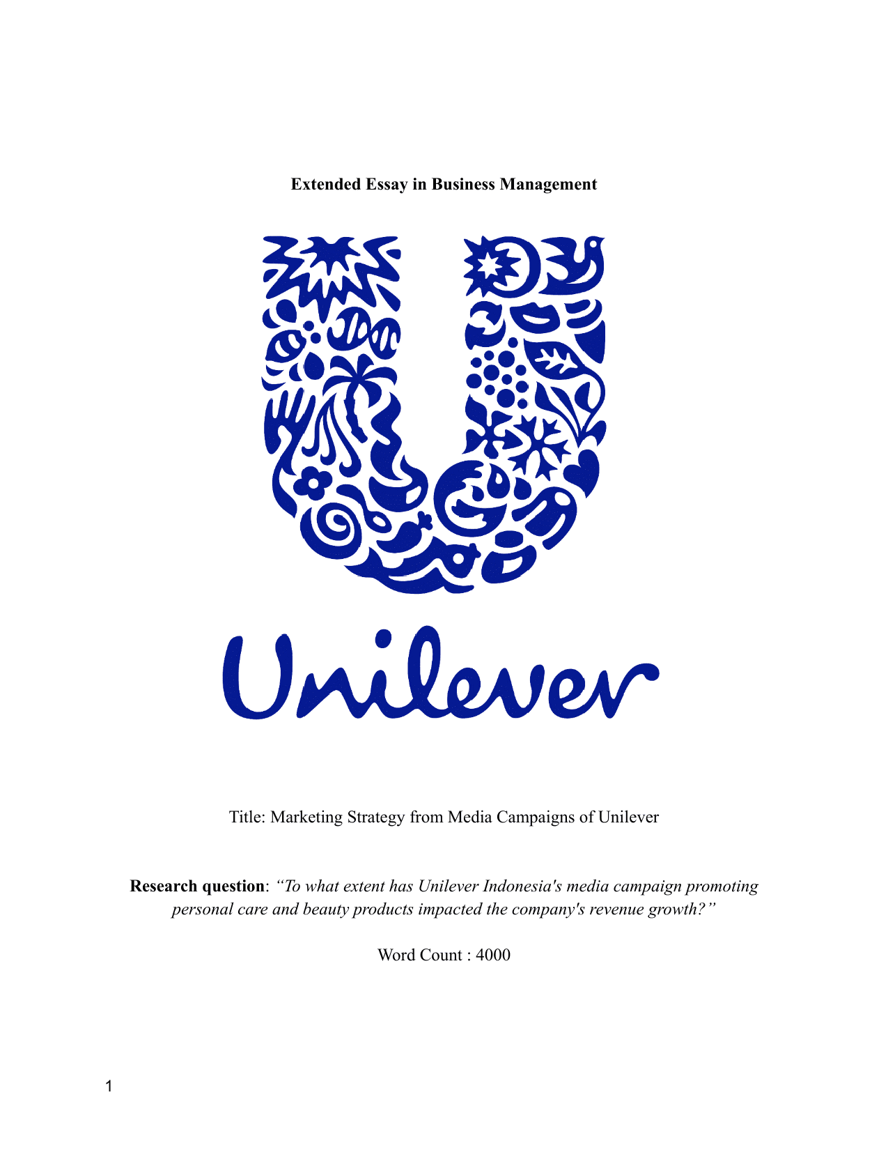 “To what extent has Unilever Indonesia's media campaign promoting personal care and beauty products impacted the company's revenue growth?”