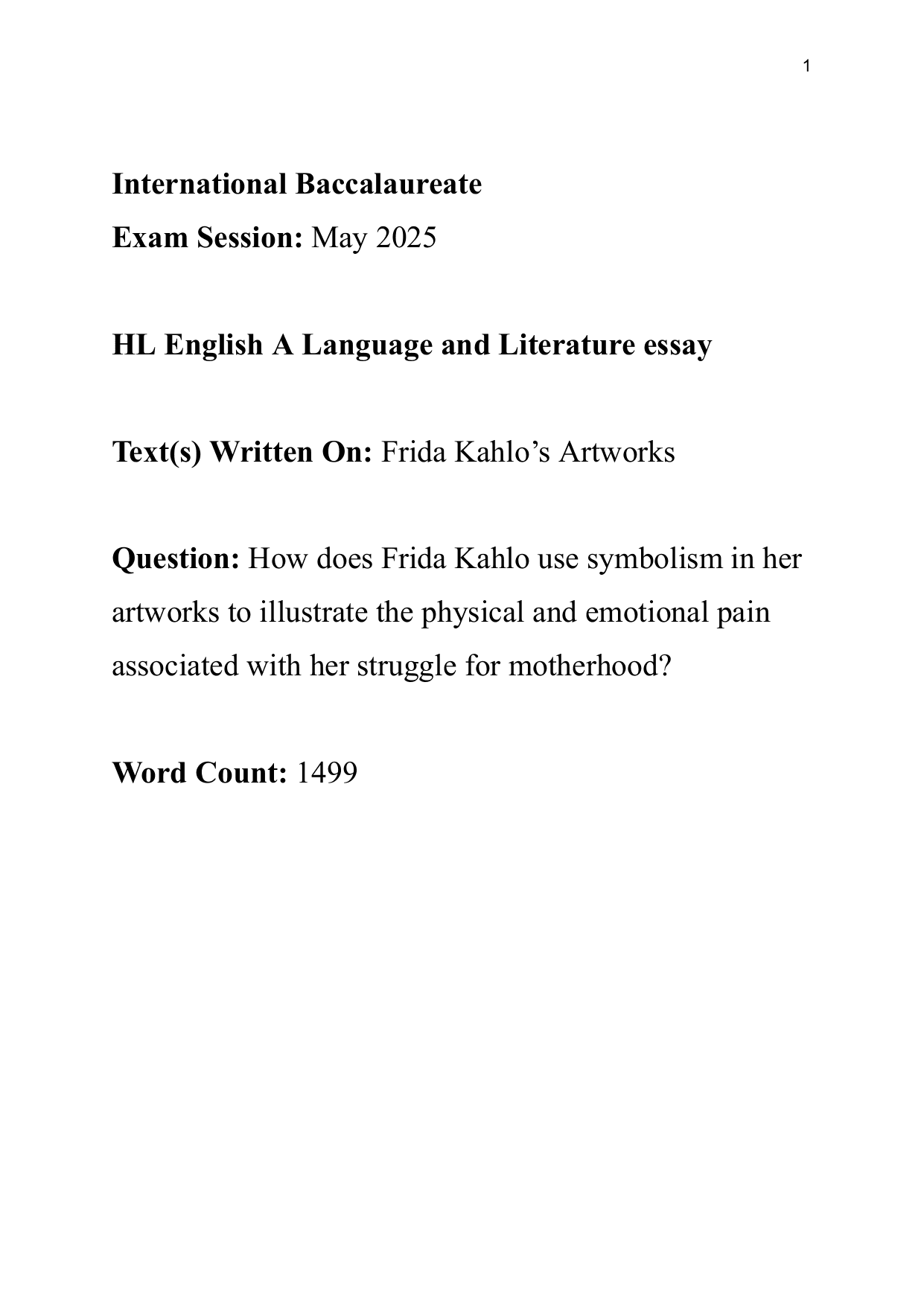 How does Frida Kahlo use symbolism in her artworks to illustrate the physical and emotional pain associated with her struggle for motherhood?
