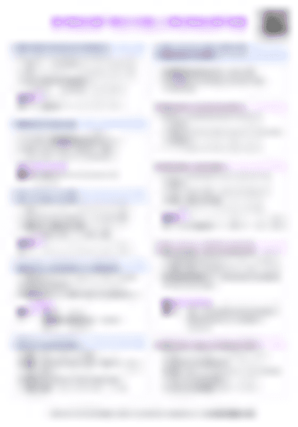 IB Bio B2.3 Cell specialization Cheatsheet - PDF cheatsheet preview