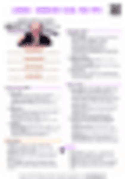 IB History: Leaders - Gorbachev (USSR, 1985-1991) - PDF cheatsheet preview