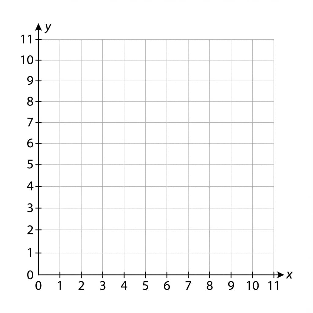 Empty Coordinate Grid