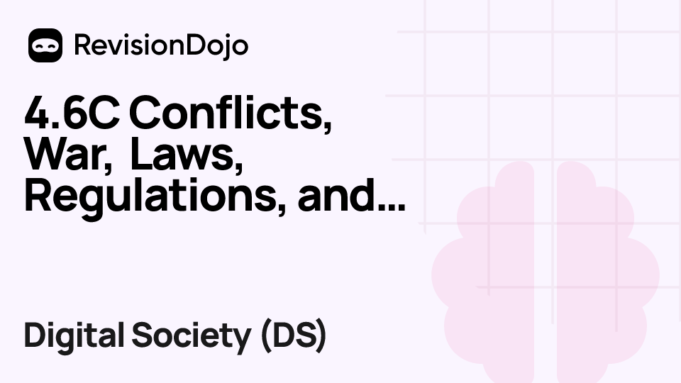 4.6C Conflicts, War, Laws, Regulations, and Policies video thumbnail