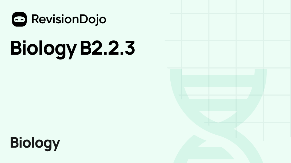 Biology B2.2.3 video thumbnail