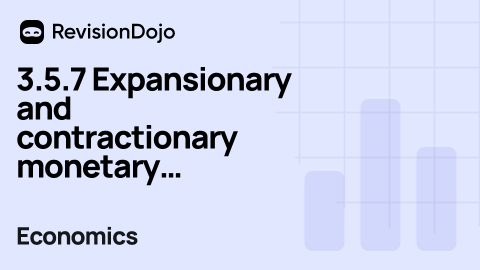 3.5.7 Expansionary and contractionary monetary policies to close deflationary/recessionary and inflationary gaps video thumbnail