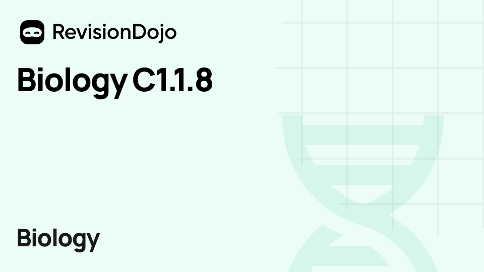 Biology C1.1.8 video thumbnail