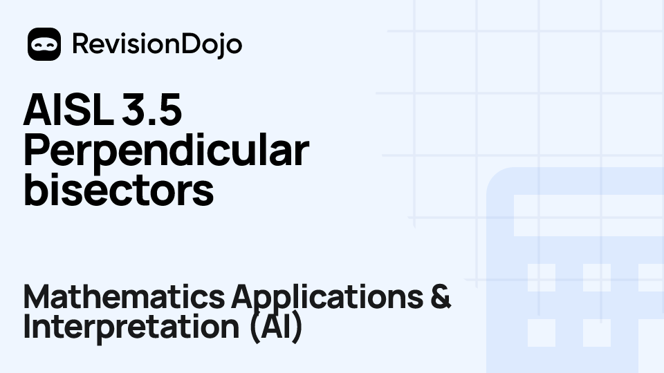 AISL 3.5 Perpendicular bisectors video thumbnail