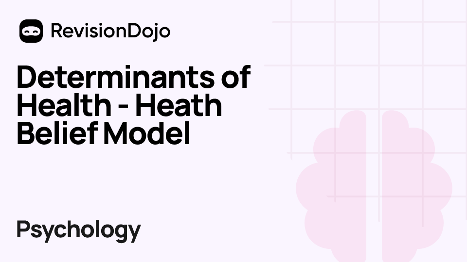 Determinants of Health - Heath Belief Model video thumbnail