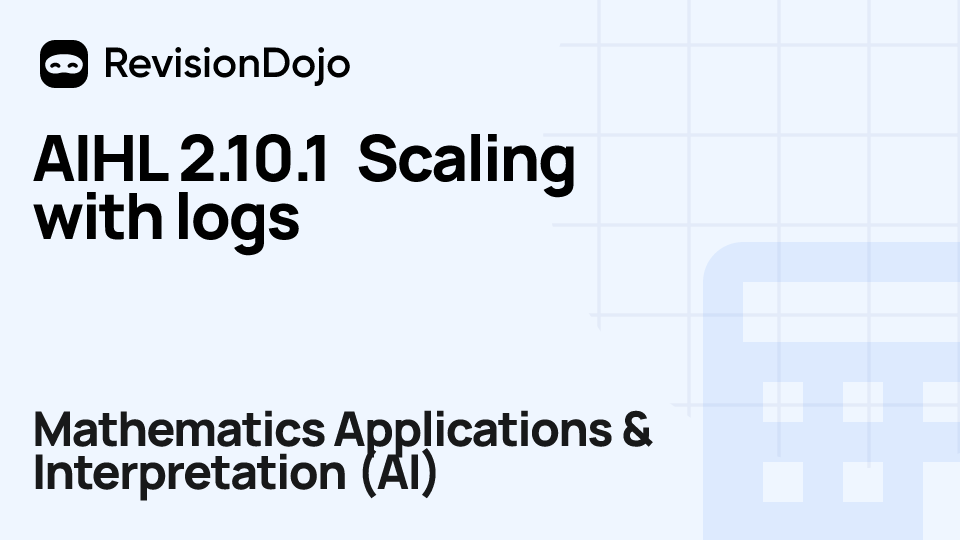 AIHL 2.10.1 Scaling with logs video thumbnail