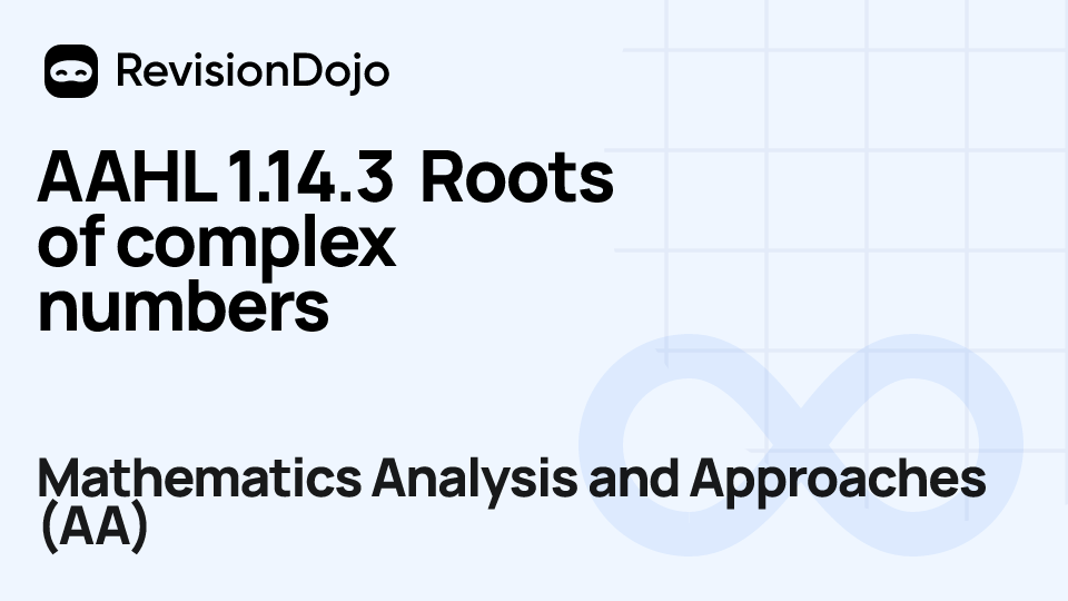 AAHL 1.14.3 Roots of complex numbers video thumbnail