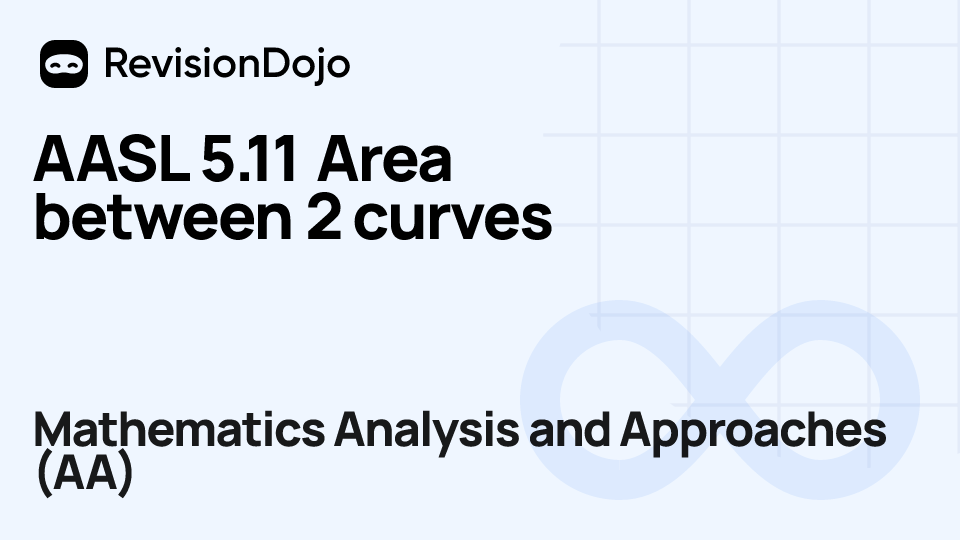 AASL 5.11 Area between 2 curves video thumbnail