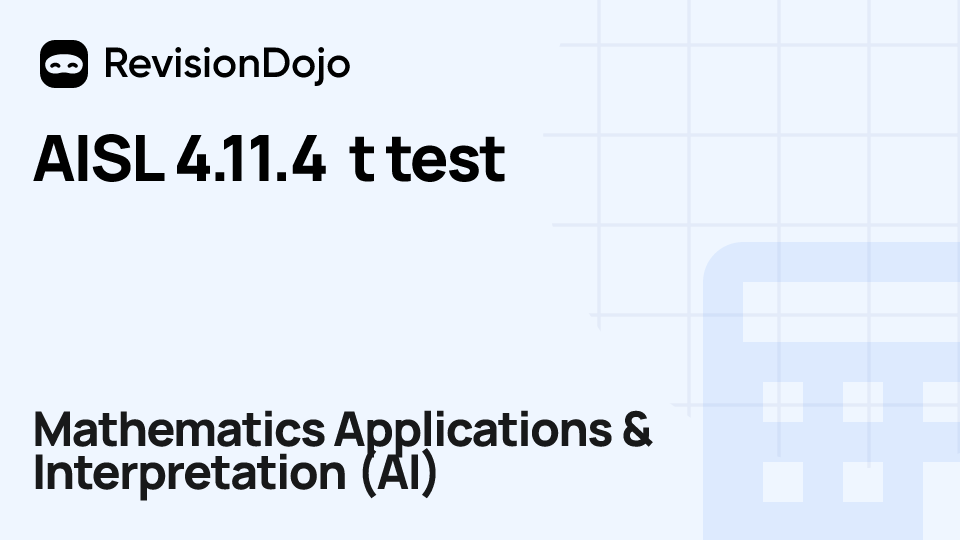 AISL 4.11.4 t test video thumbnail
