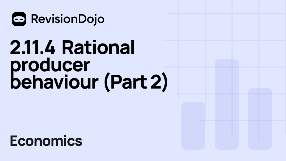 2.11.4 Rational producer behaviour (Part 2) video thumbnail