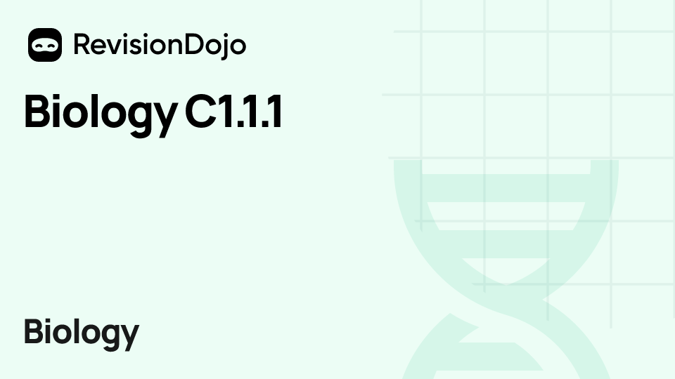 Biology C1.1.1 video thumbnail