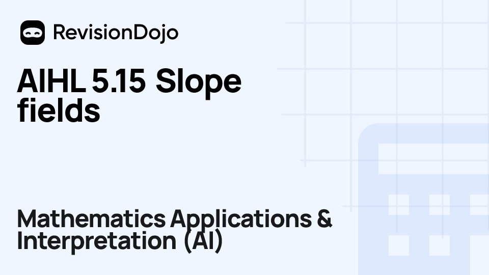 AIHL 5.15 Slope fields video thumbnail